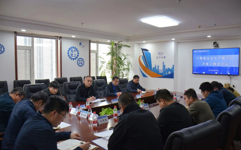 公司召開一季度安全生產(chǎn)暨項目開復(fù)工推進(jìn)會議