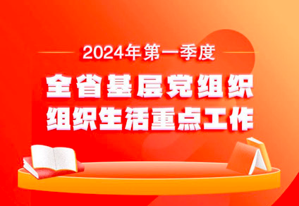2024年第一季度全省基層黨組織組織生活重點(diǎn)工作
